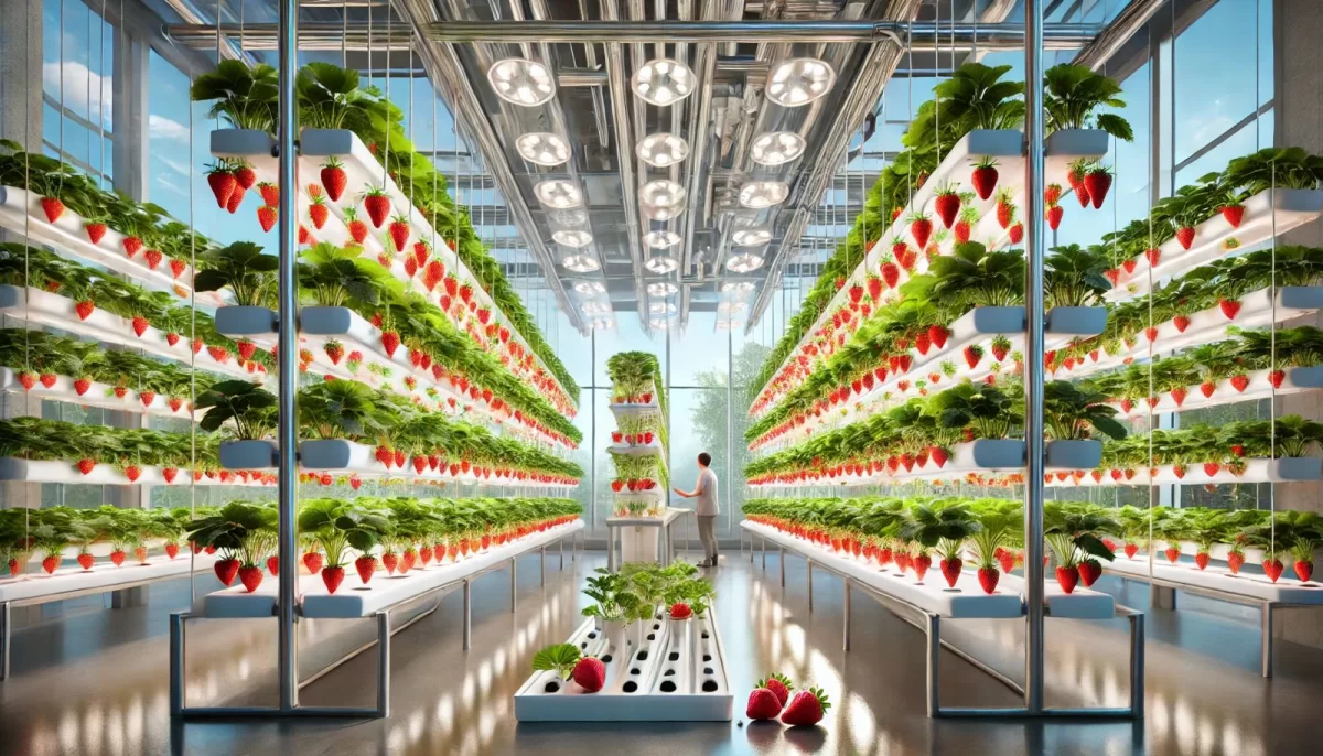 MODERN ÇİLEK SERASI